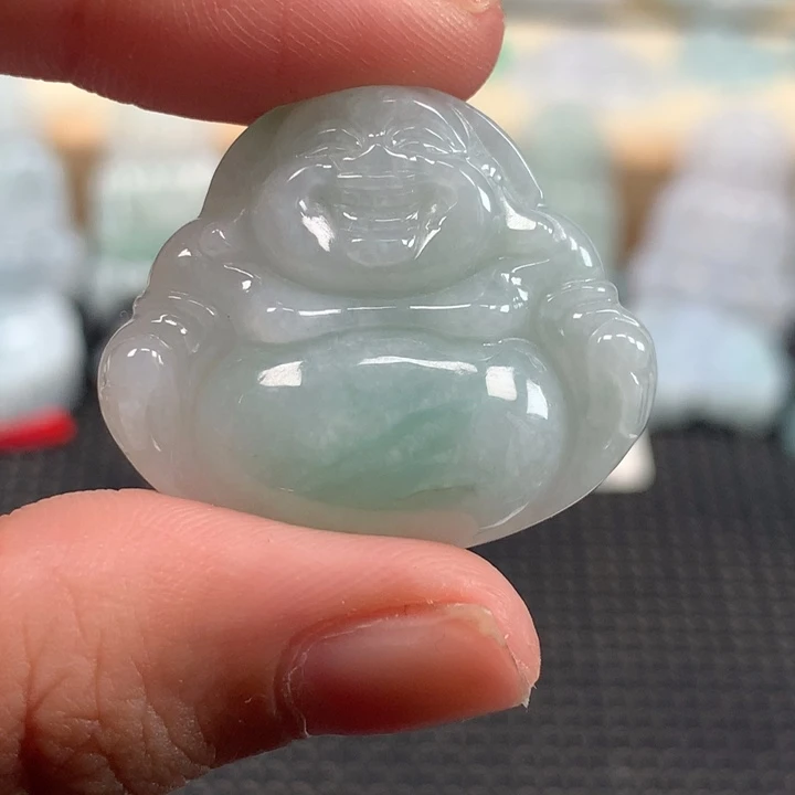颈饰未镶嵌翡翠佛公