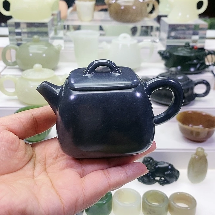 未镶嵌和田玉挂件⇞****?茶壶