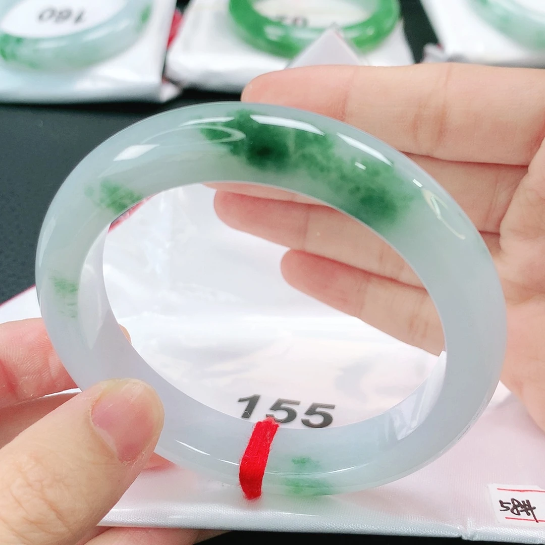 未镶嵌手镯翡翠缅甸58