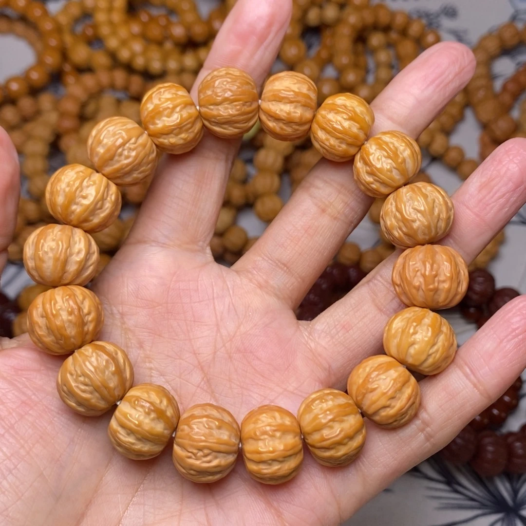 猴头核桃吊坠京八棱15加