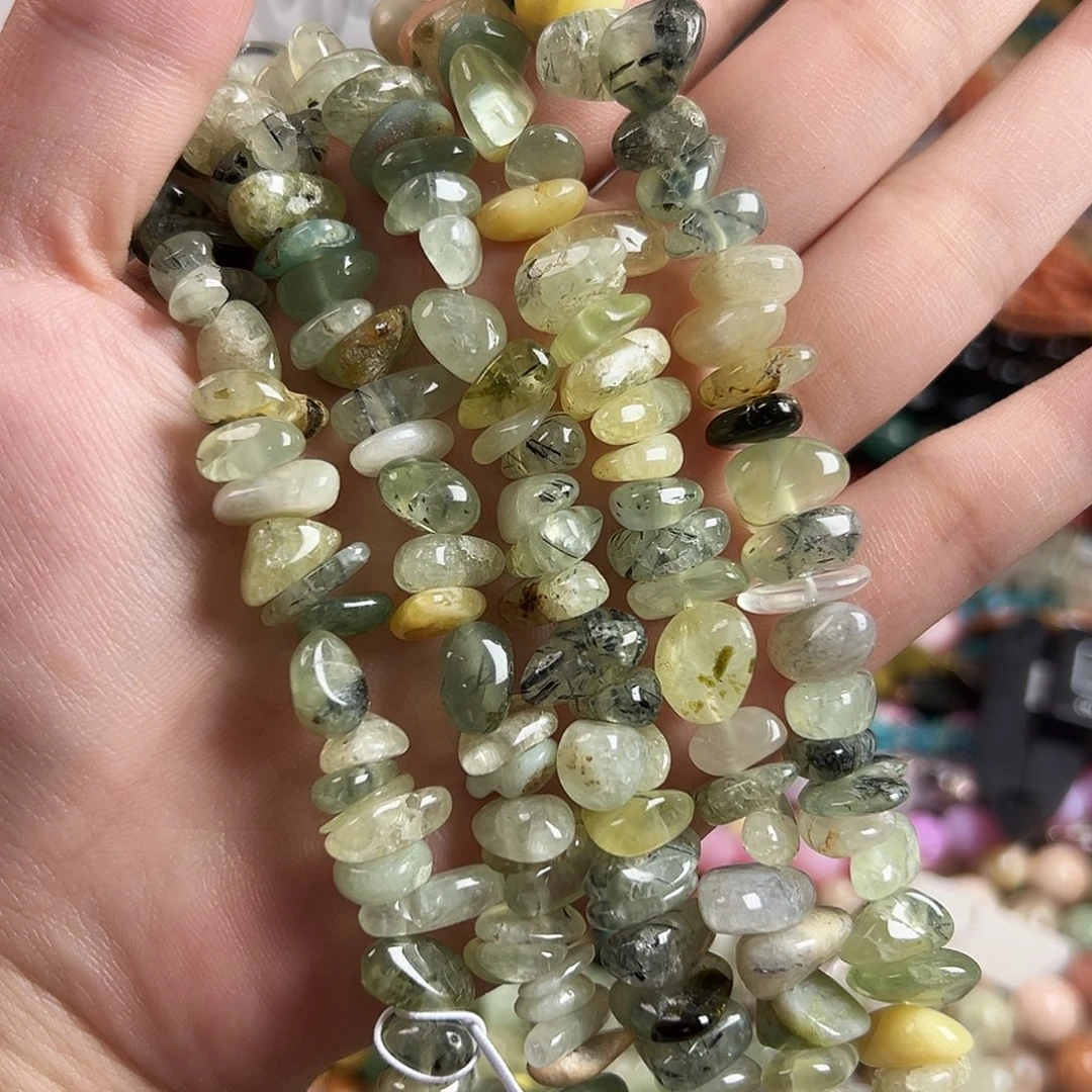 玛瑙/玉髓未镶嵌珠宝半成品495 天然岫玉随行