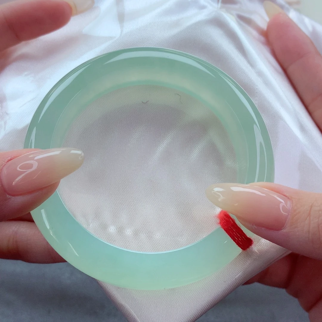 未镶嵌手镯翡翠9912阳光玫瑰 冰胶 细腻 完美