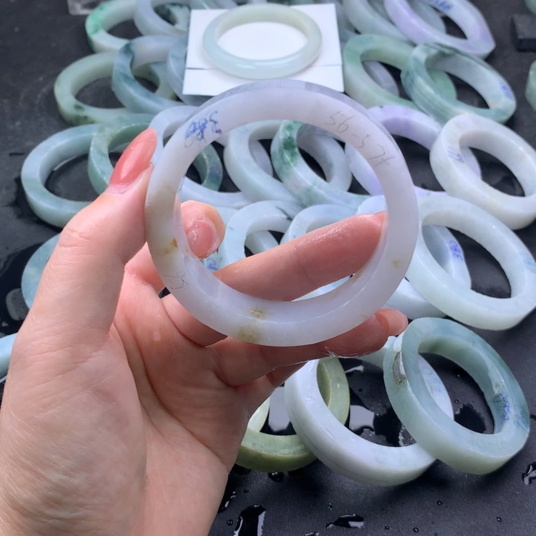 【闪购商品】未镶嵌手镯定制翡翠