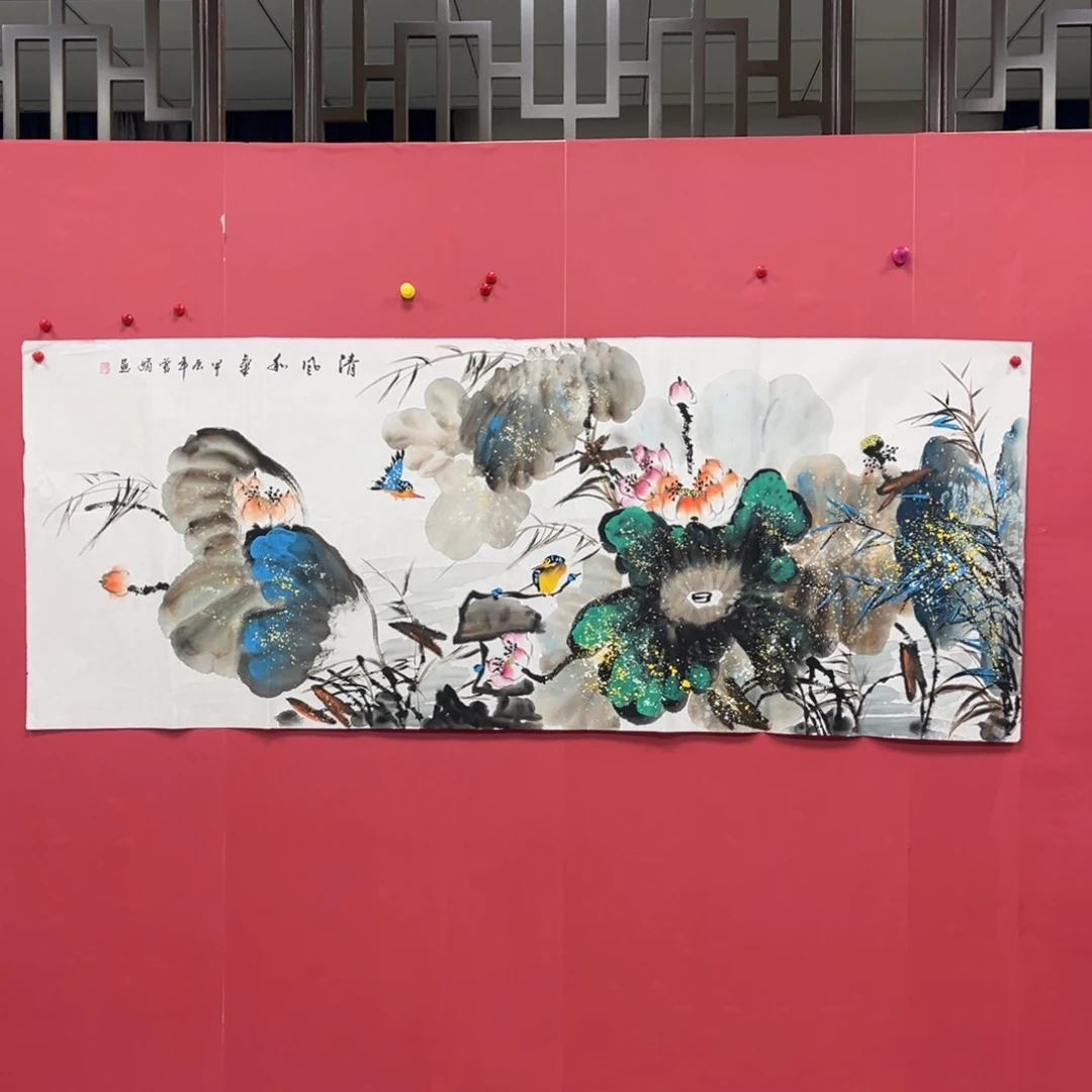 国画国画作品集一个由