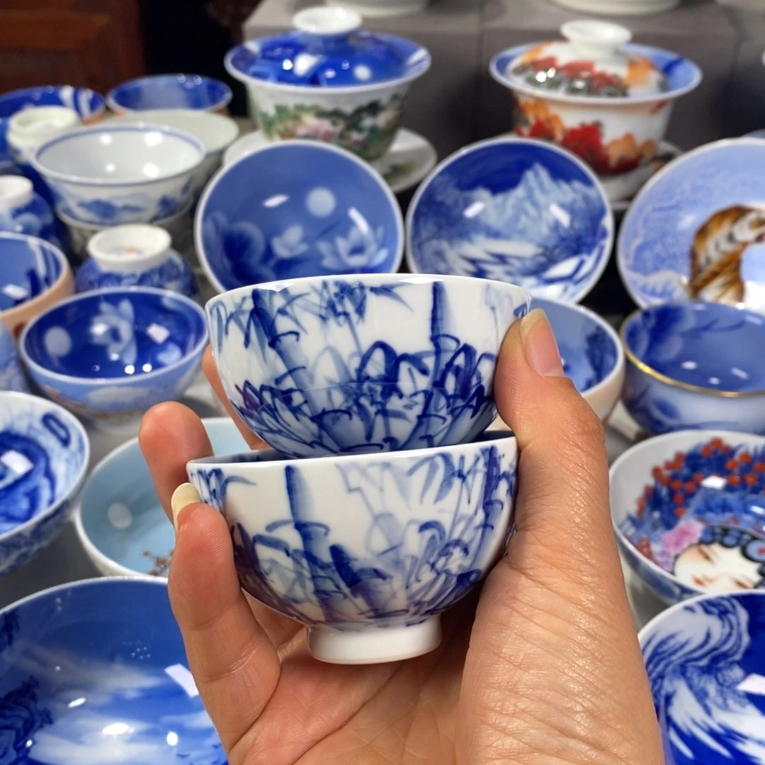 半***雨青花竹子1111111111