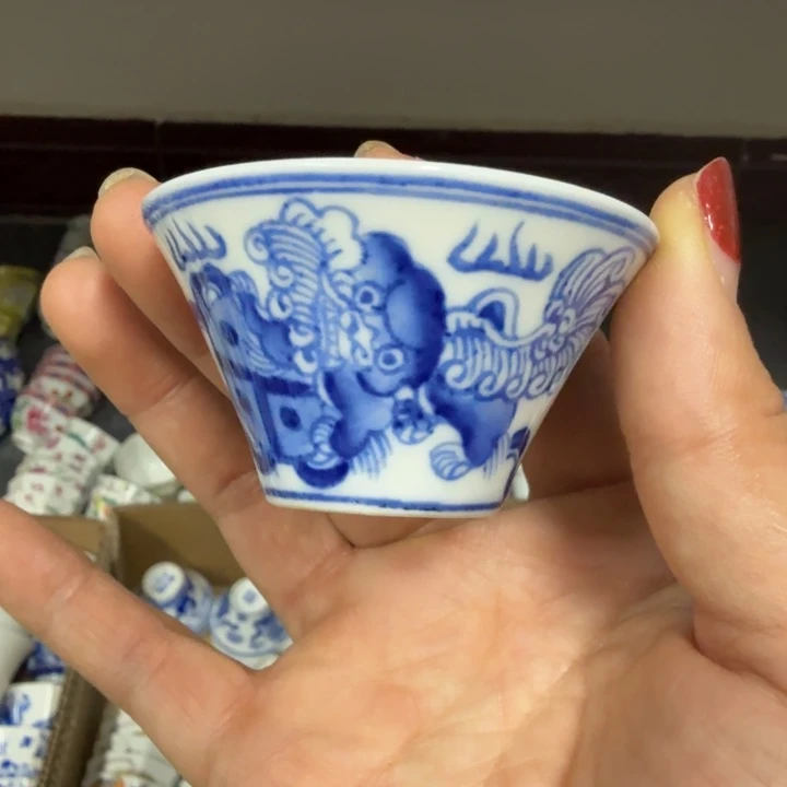 景德镇陶瓷杯子盖碗