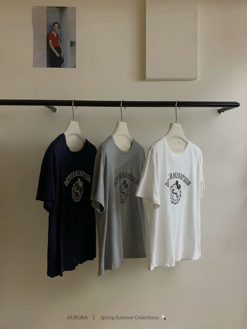 AR@1038 韩系印花休闲短袖T恤（衣长68）2-16