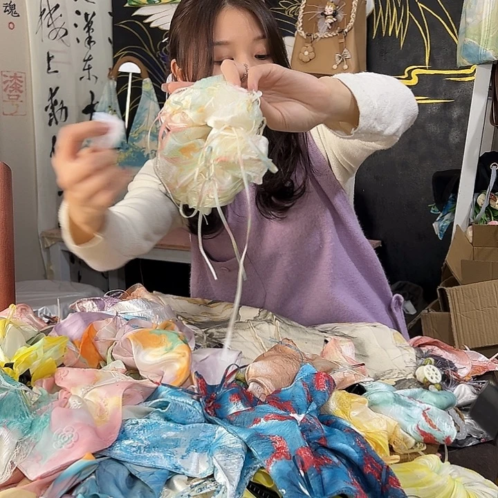 岁***晚433蕾丝发圈不退不换