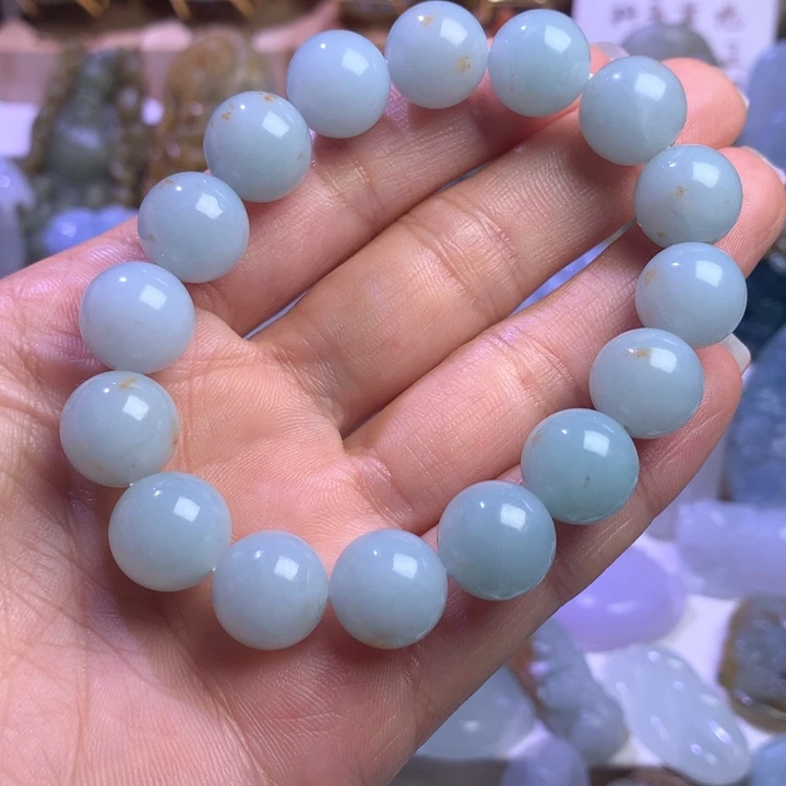 未镶嵌定制翡翠手串