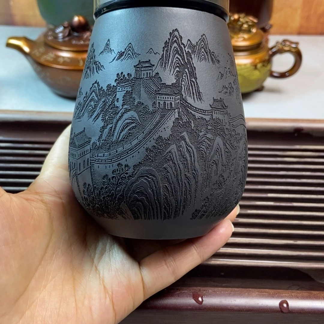 紫砂茶壶紫砂全手工定制