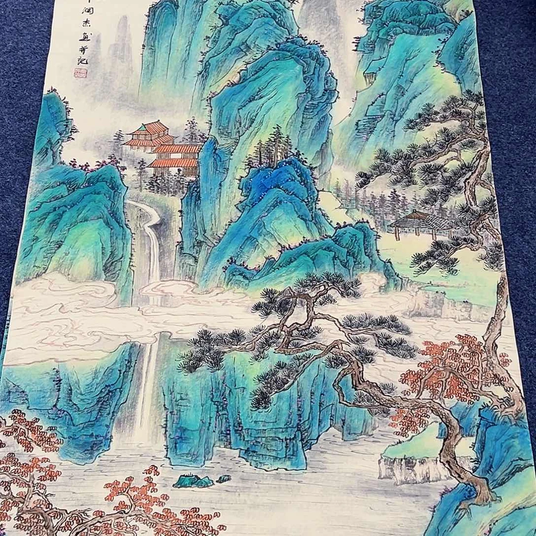 国画事事顺心如意万事如意