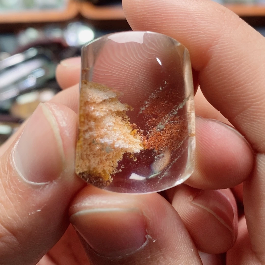 水晶未镶嵌吊坠(不含链)