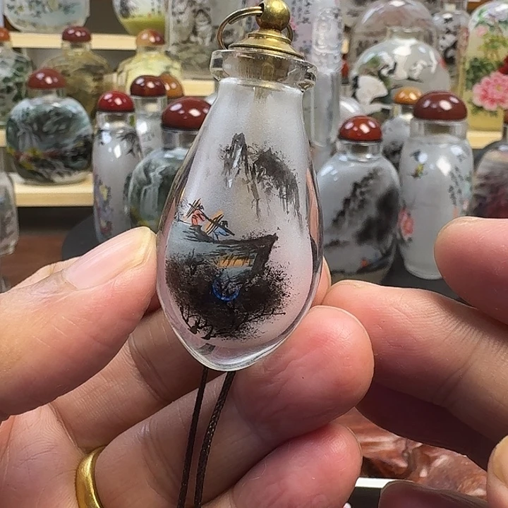 鼻烟壶内画工艺品手绘