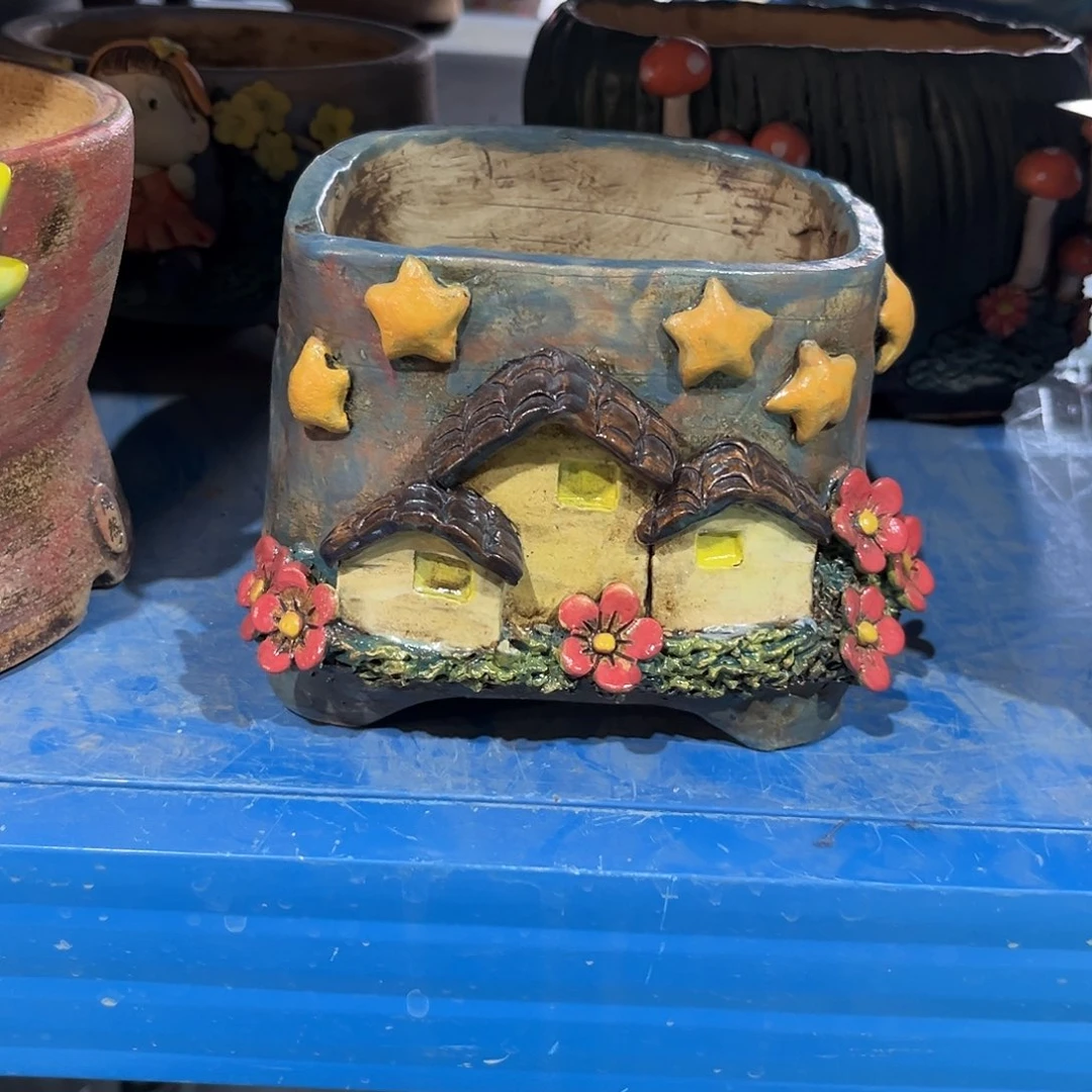 15 号陶然花器手工花盆