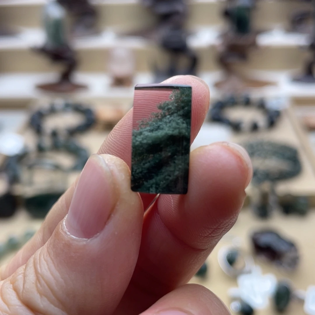 水晶颈饰未镶嵌绿幽灵聚宝盆无事牌