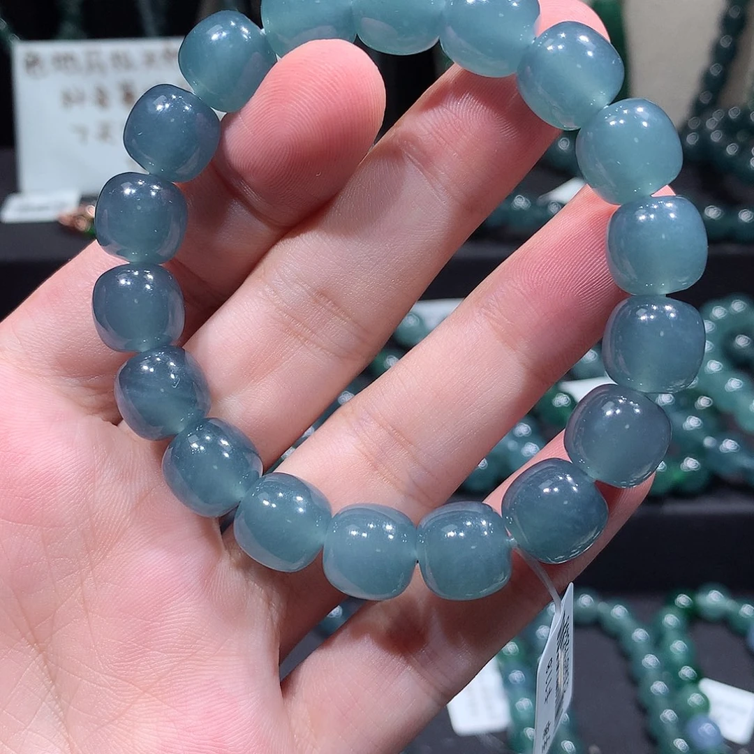 未镶嵌手链翡翠天然a货翡翠手串11.8