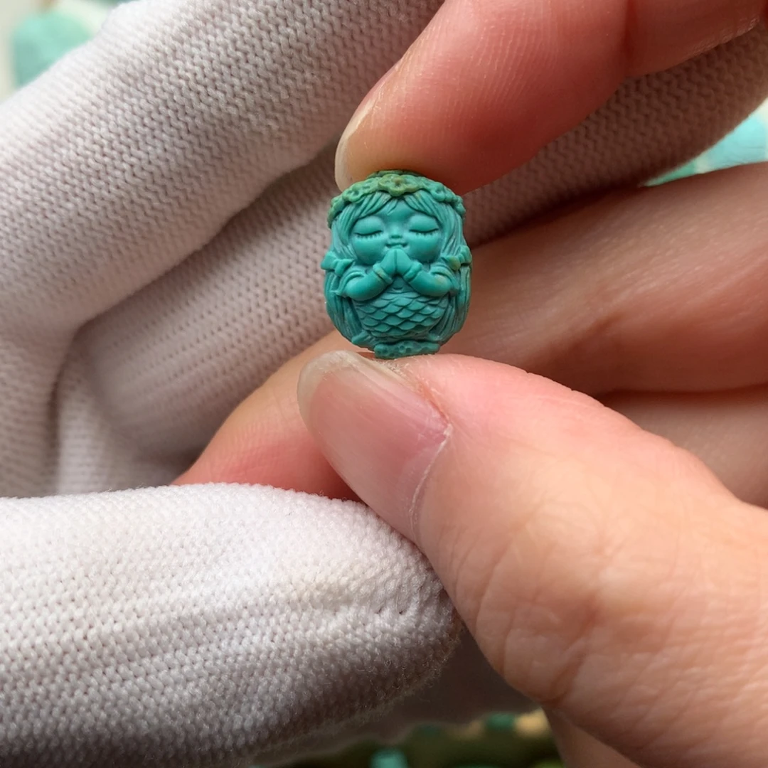 绿松石未镶嵌配饰