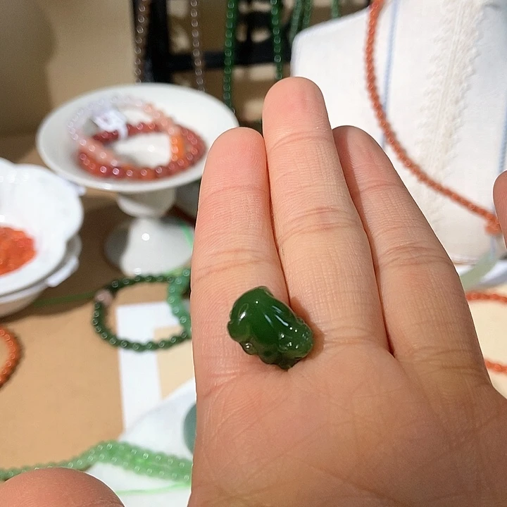 和田玉（糖玉）手链未镶嵌我