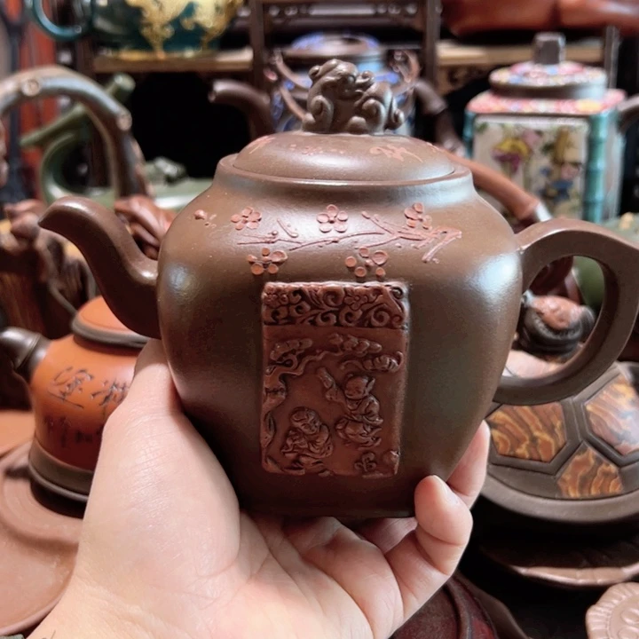 茶壶紫砂紫砂壶收藏起来吧
