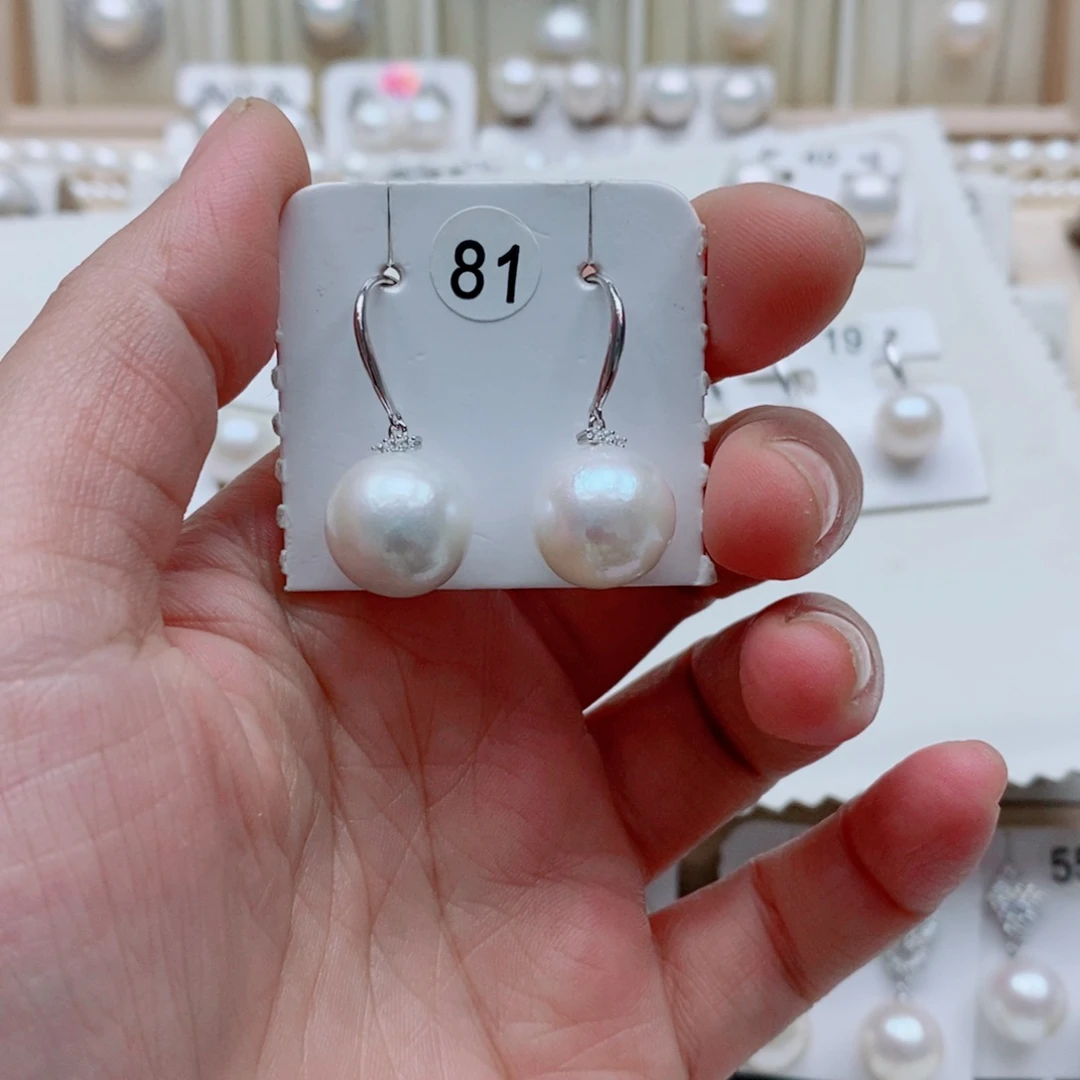 元***主银S925镶嵌颈饰淡水珍珠