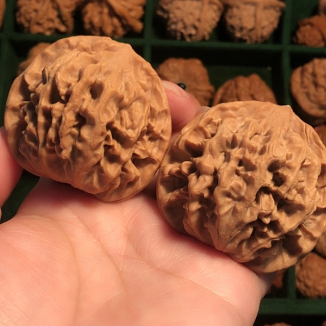 【闪购商品】文玩核桃把件帝王龙鳞