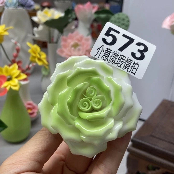 陶瓷手工制作陶瓷花