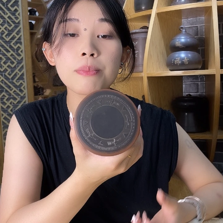 钦州坭兴陶茶叶罐二两装 新粉福利外出携带方便