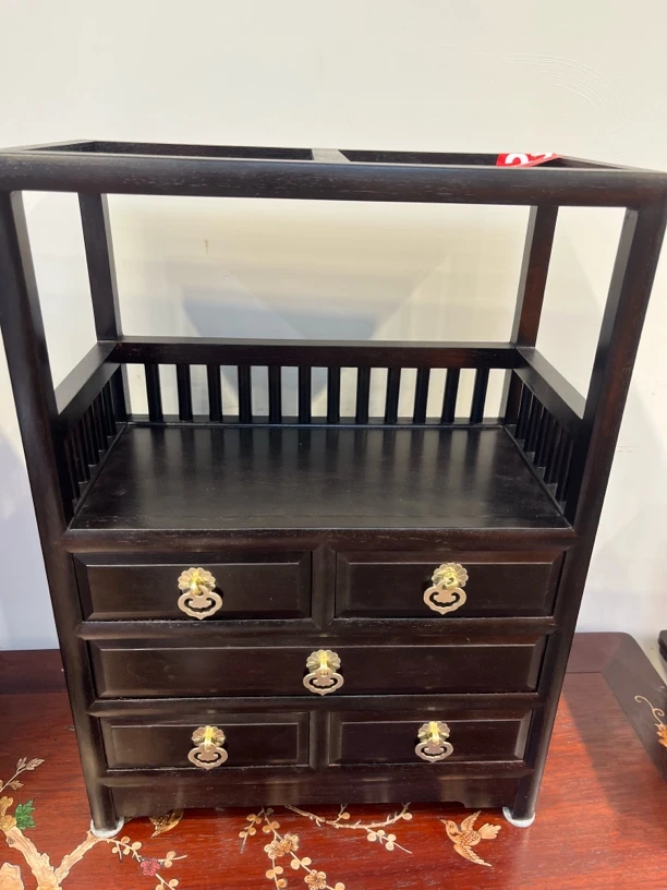 紫檀茶水柜收纳柜，珍藏级别