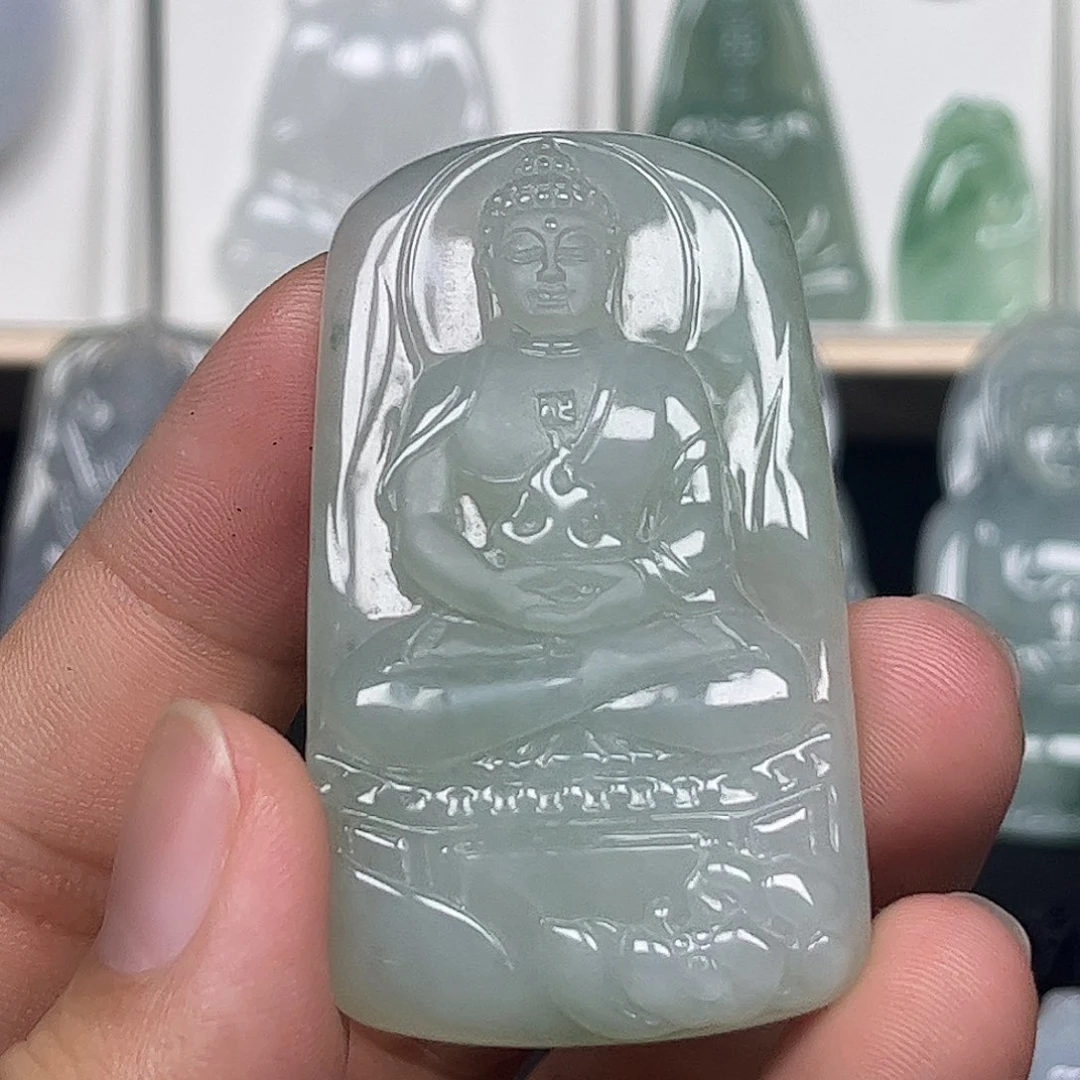 颈饰未镶嵌翡翠缅甸翡翠
