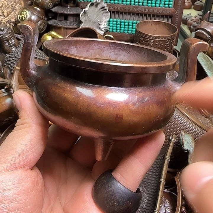 铜器办公室茶室摆件