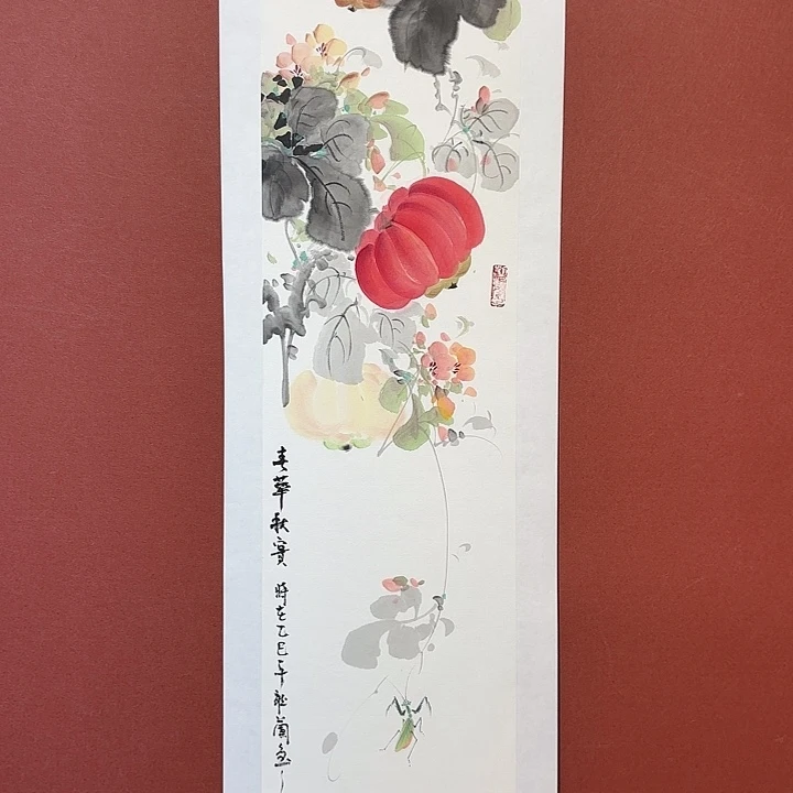 国画听兰老师花鸟