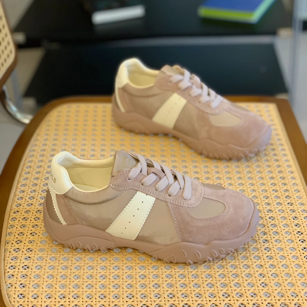 平底复古百搭德训鞋女2025秋季新款超火巨好看显脚小休闲运动潮鞋