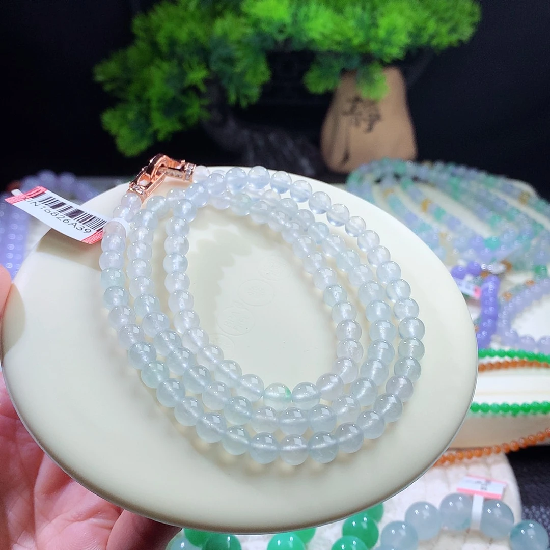 项链未镶嵌翡翠卡6mm左右
