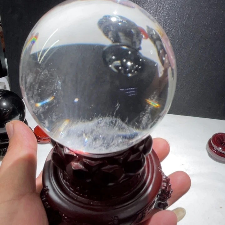 水晶水晶球未镶嵌G****钰