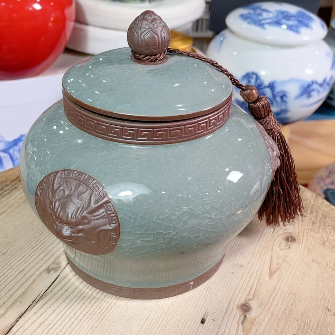 【闪购商品】罐陶瓷茶叶罐密封罐