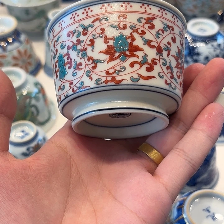 景德镇陶瓷杯子的