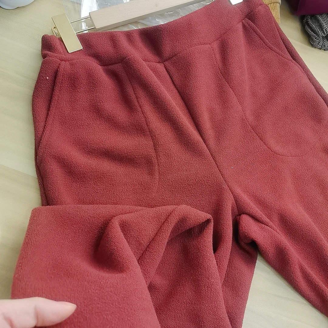 x春天穿的针织羊毛微喇裤