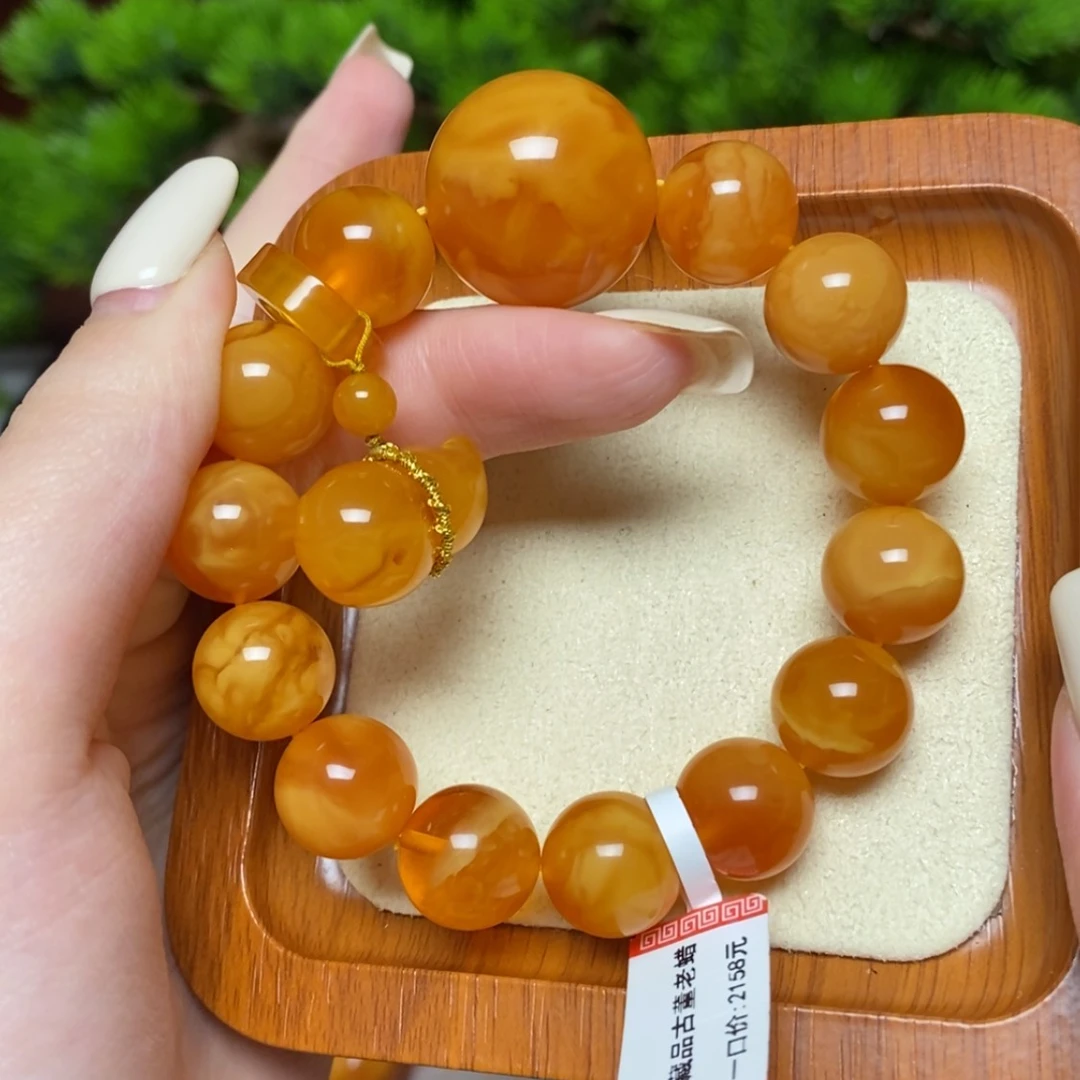 【闪购商品】未镶嵌蜜蜡手链手串