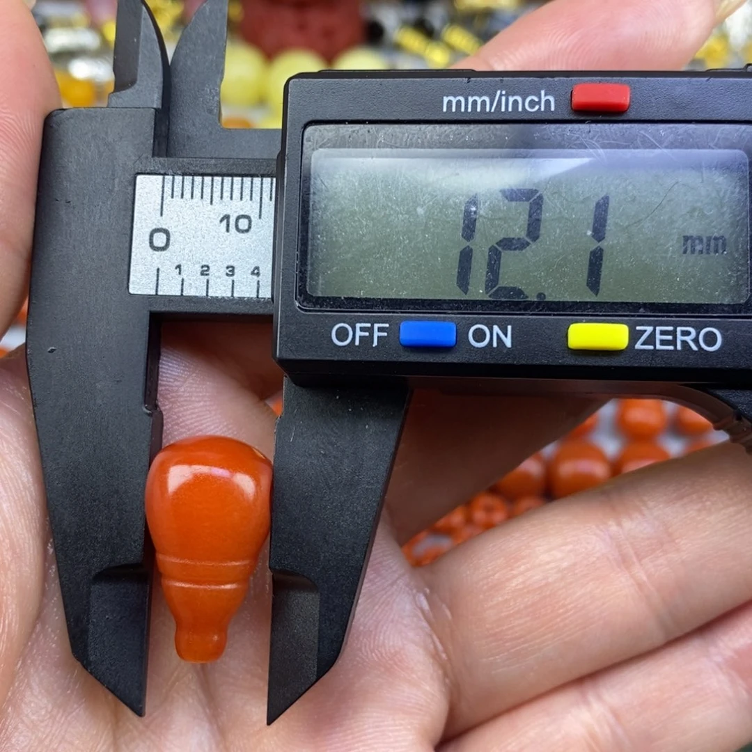 南红玛瑙未镶嵌三通12mm