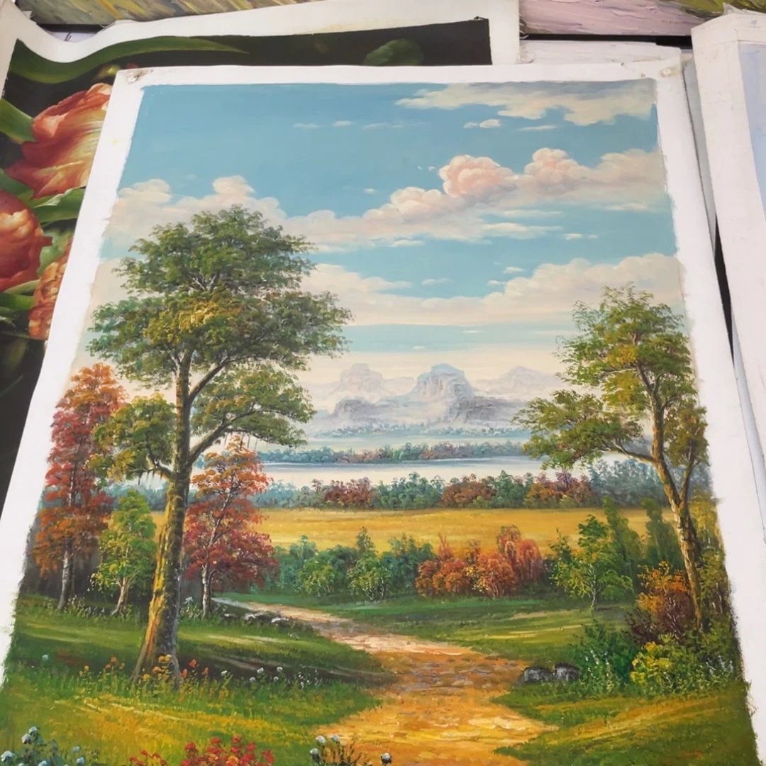 油画油画作品入选作品6090