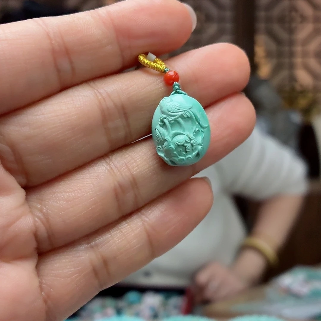 未镶嵌绿松石珠宝奇石