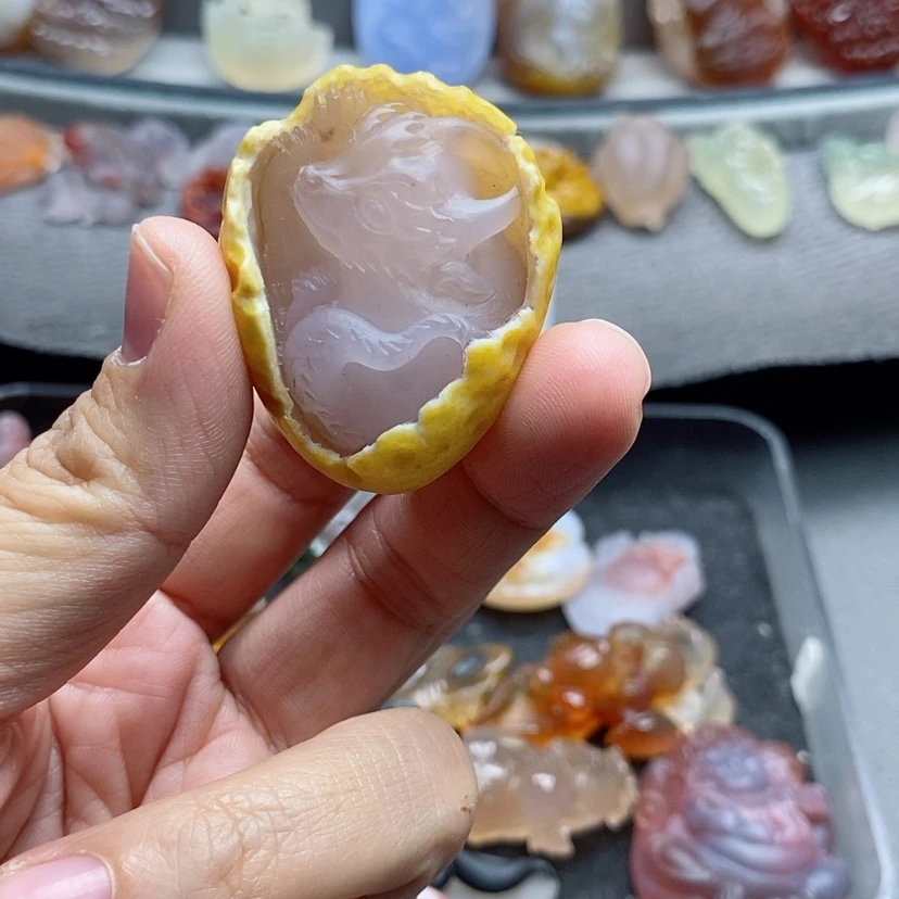 【闪购商品】未镶嵌吊坠定制玛瑙