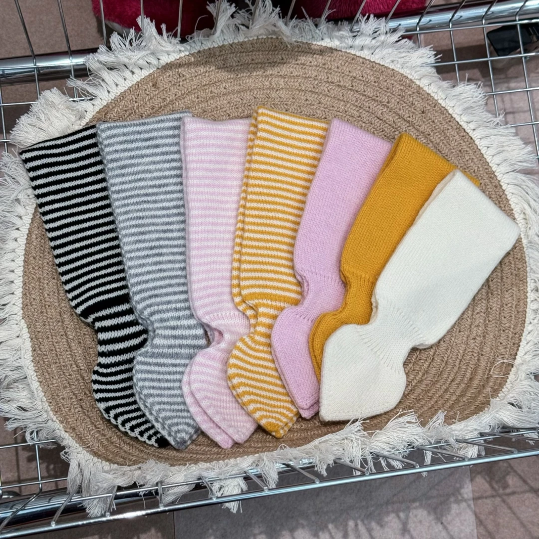 秋冬纯羊毛儿童围巾围脖保暖防风针织宝宝纯色婴儿亲子中性冬季