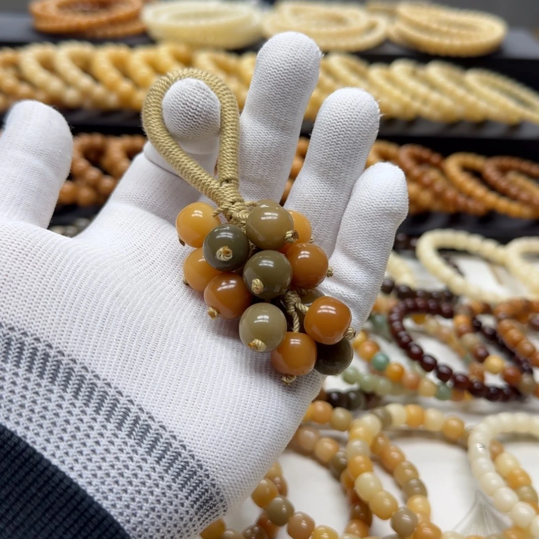 手串菩提根/象牙果12*13 5年 精工