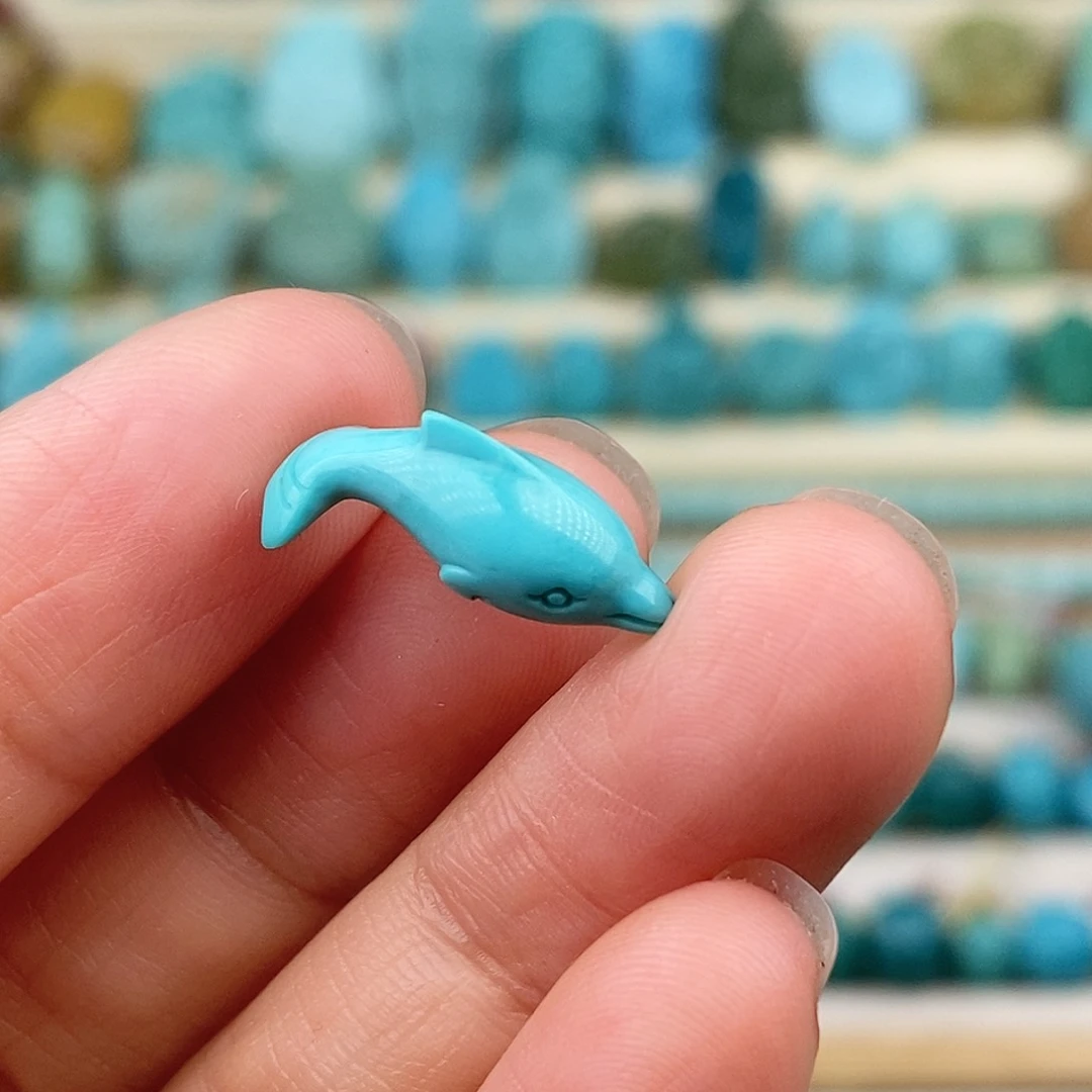 未镶嵌绿松石珠宝奇石