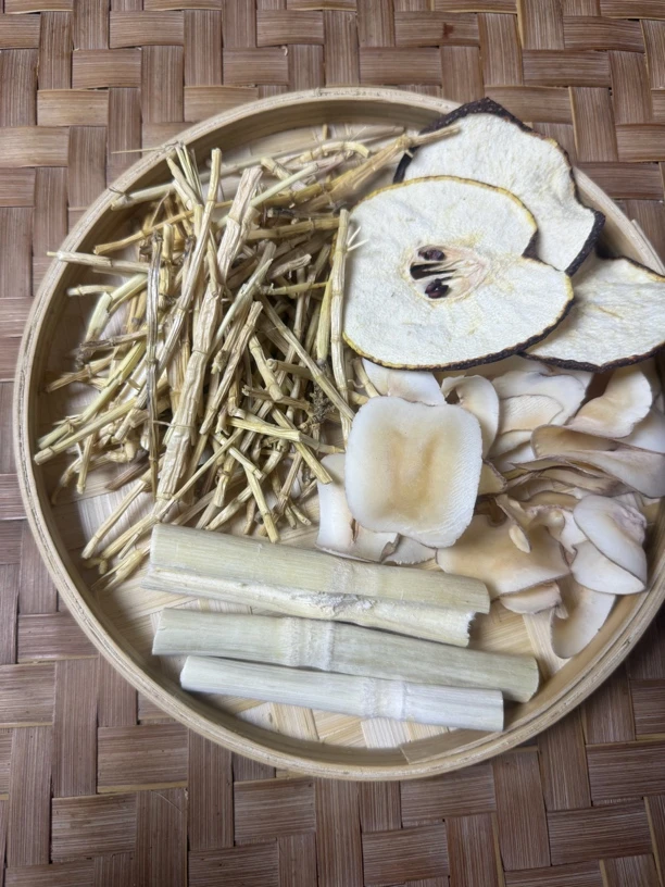 海底椰雪梨干茅根竹蔗汤包无硫食材可煲汤煮水