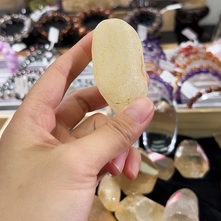 水晶未镶嵌珠宝半成品