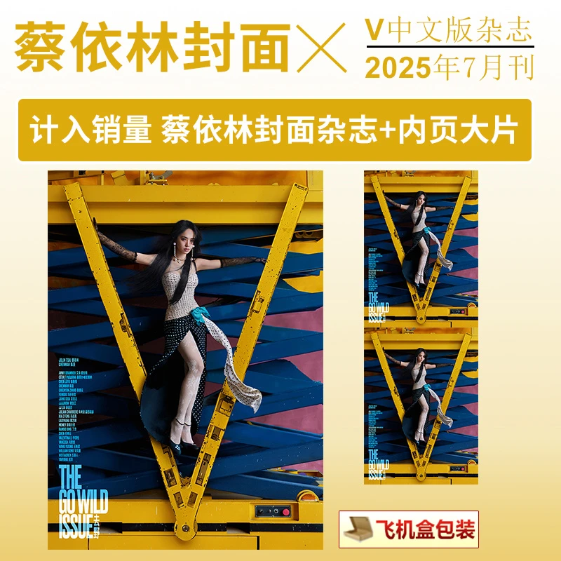 V 中文版 7月 蔡依林封面+内页专访 V中文版杂志2025年七月刊杂志