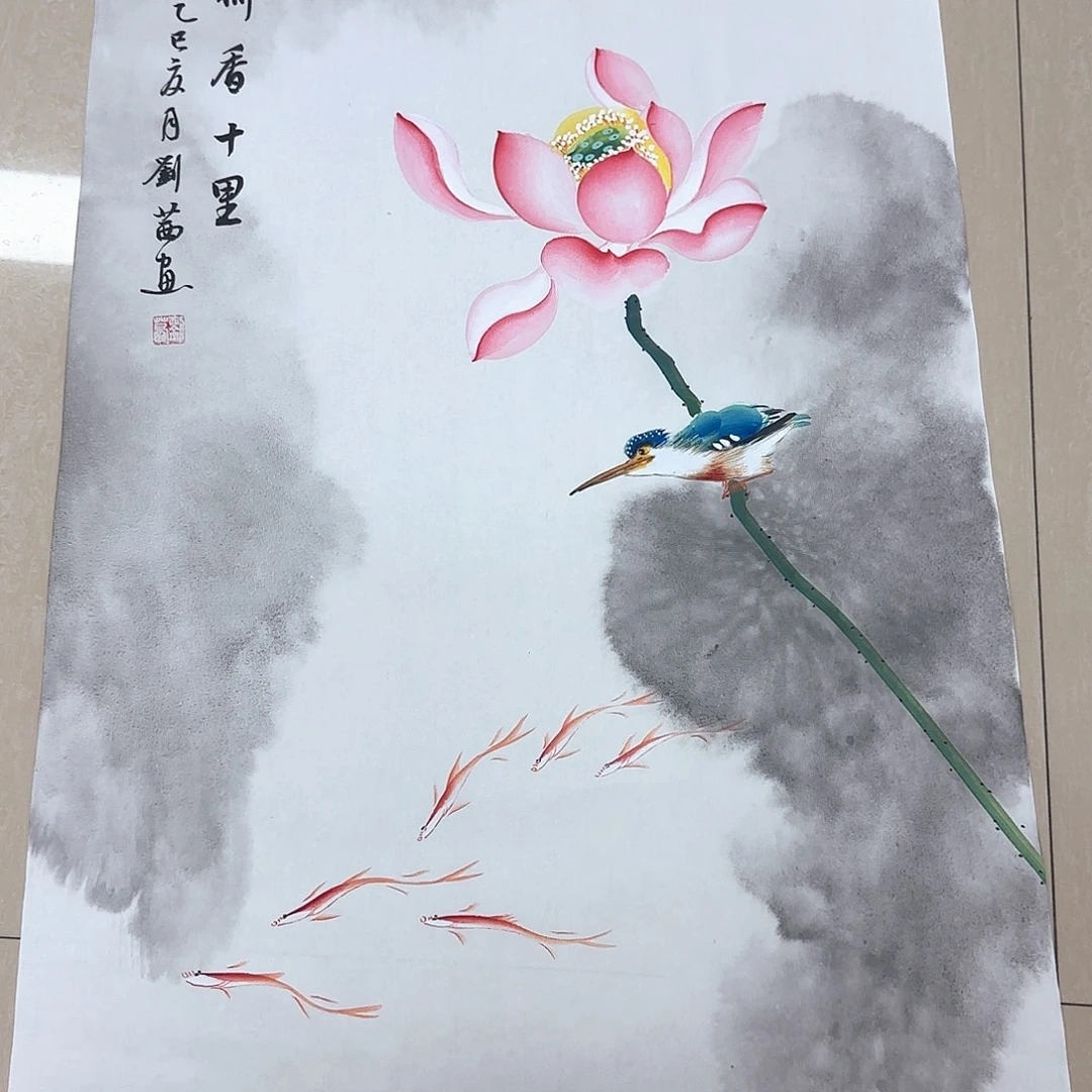 国画国画作品展。国画