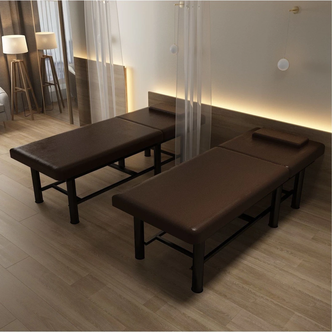 新疆包邮美容床美容院专用折叠美体美睫床理疗床艾灸纹绣床按摩推